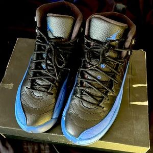 Air Jordan 12 black game royal